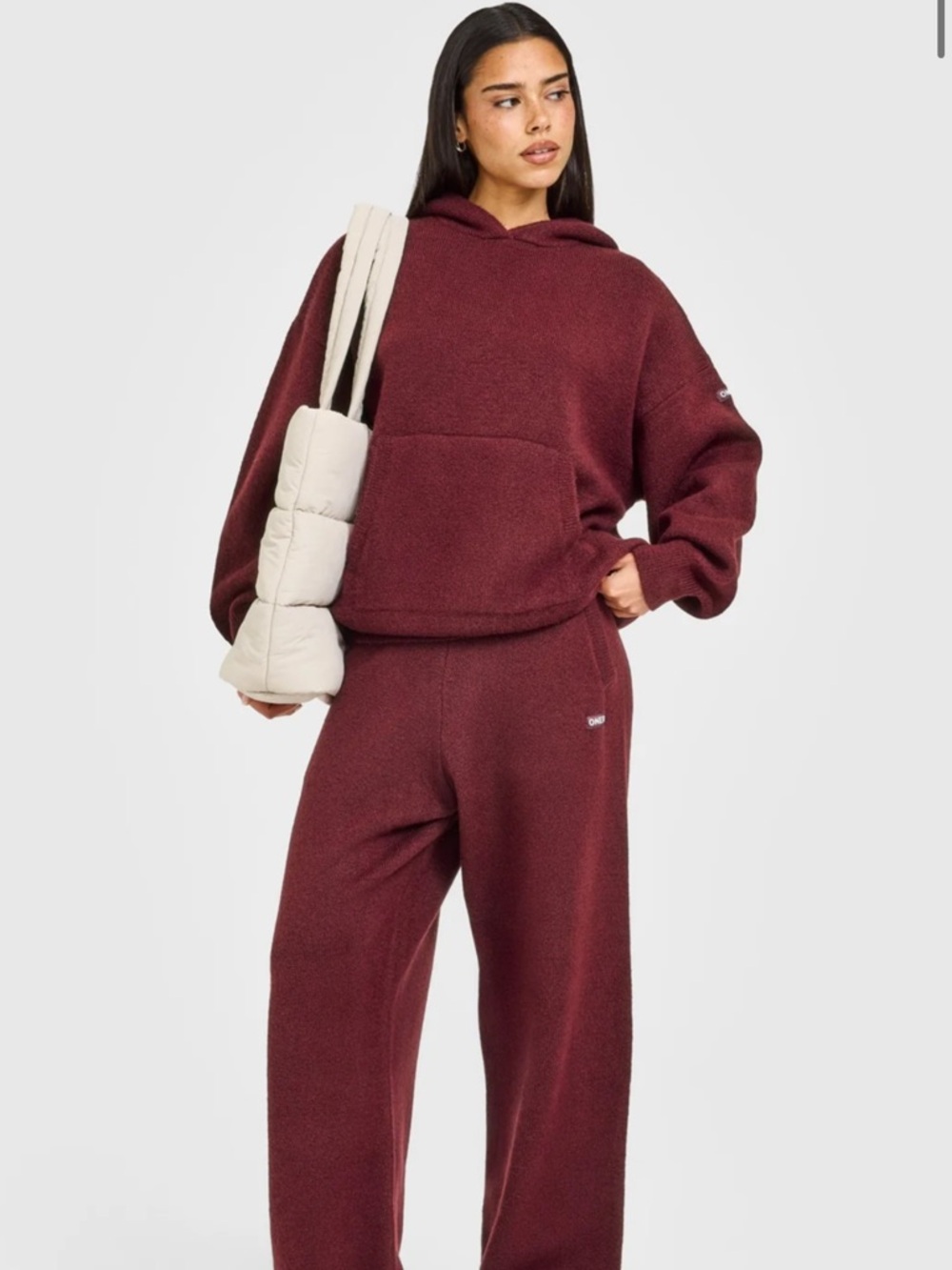 Oner Active Oversized Knit Hoodie & Sweatpants Set